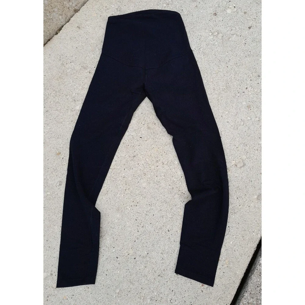 Sonoma Women's Maternity Leggings XS Black Full Panel‎ Stretch Pregnancy Pants